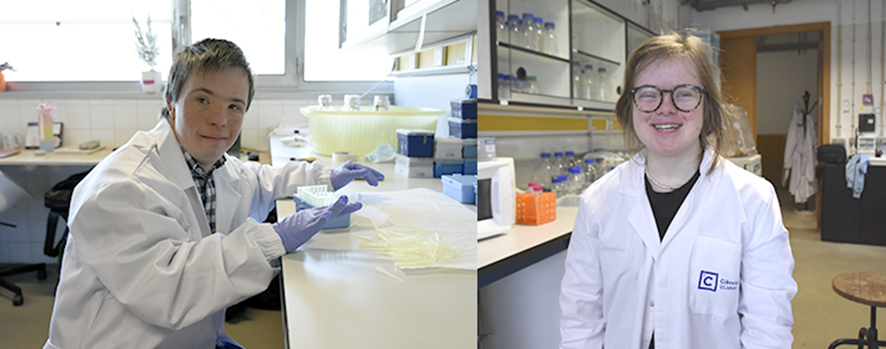 Figure 1 - João Pedro Carvalho and Vera Souschek (Source: DCI Sciences ULisboa)