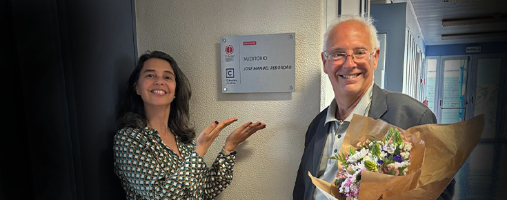 Teresa Sales Luís e José Manuel Rebordão