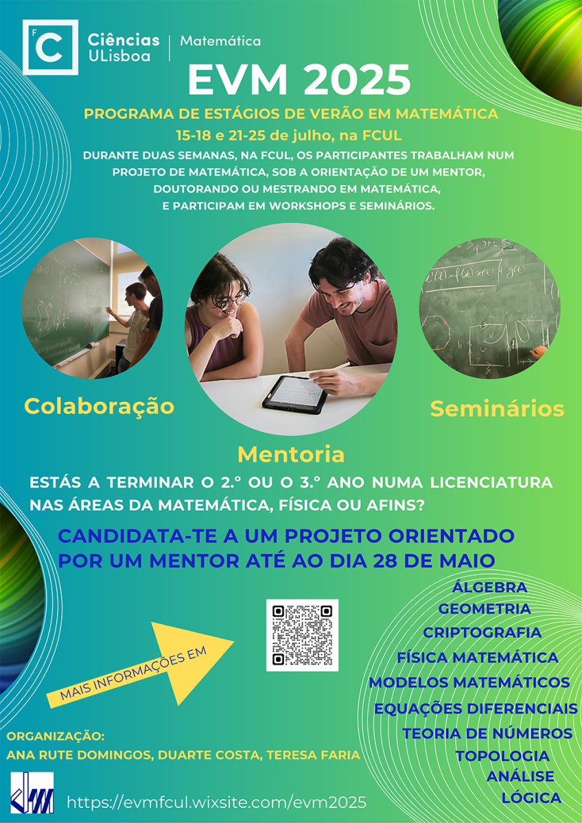 Cartaz da iniciativa