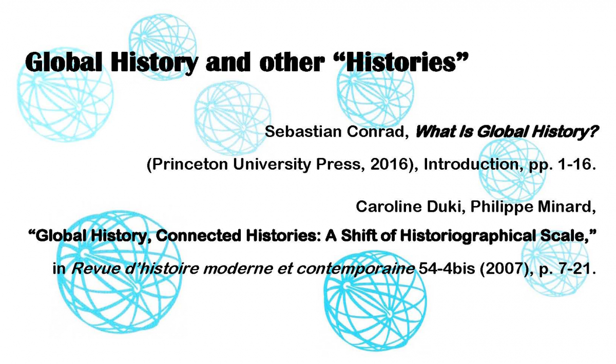 Global History and other "Histories"