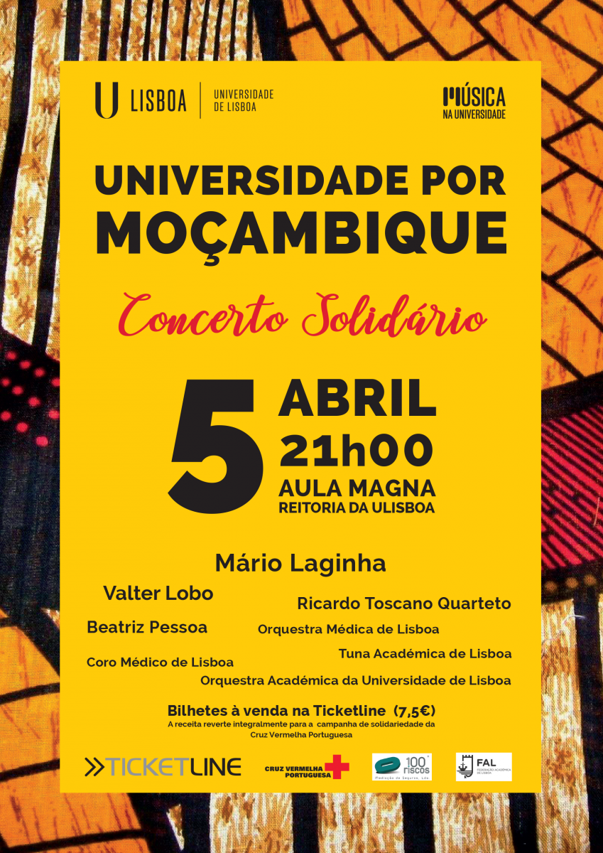 Concerto solidário "Universidade por Moçambique"