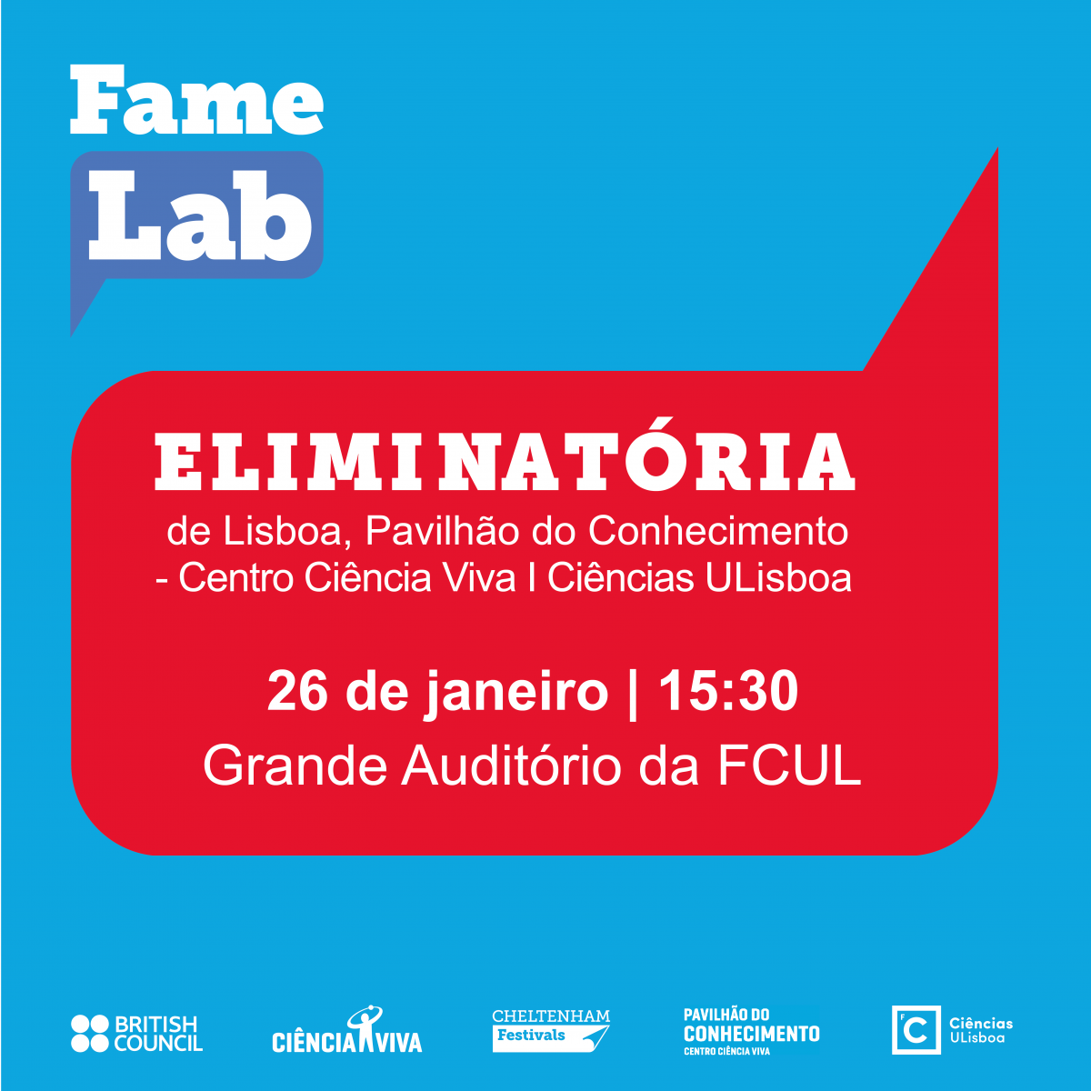 FameLab Portugal - Eliminatória regional da Faculdade de Ciências
