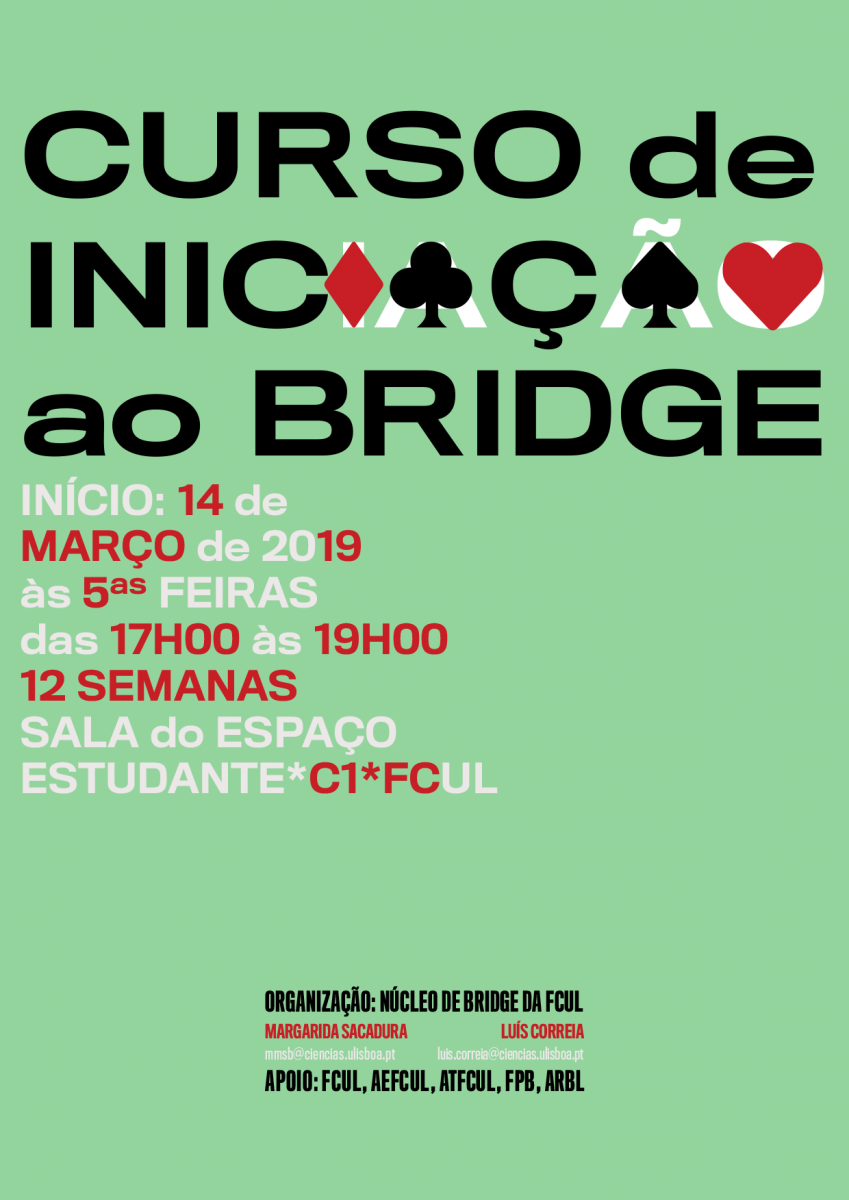 Curso de iniciação ao Bridge