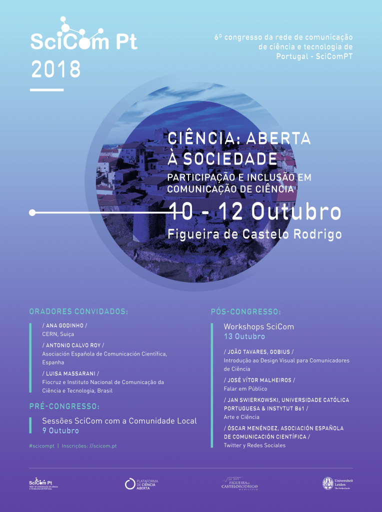 SciCom.Pt 2018 - Congresso de Comunicação de Ciência