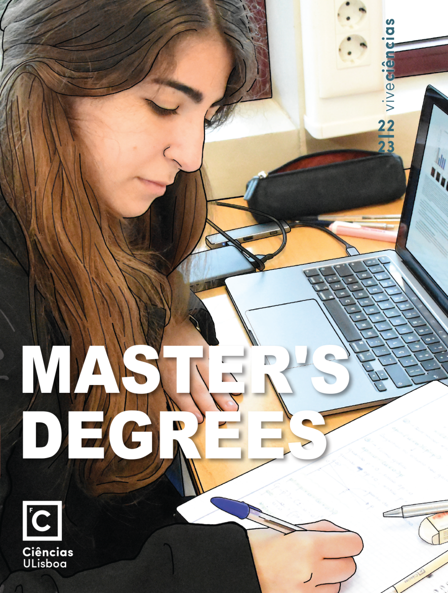 Cover of the Master's Degrees booklet for 2022/2023