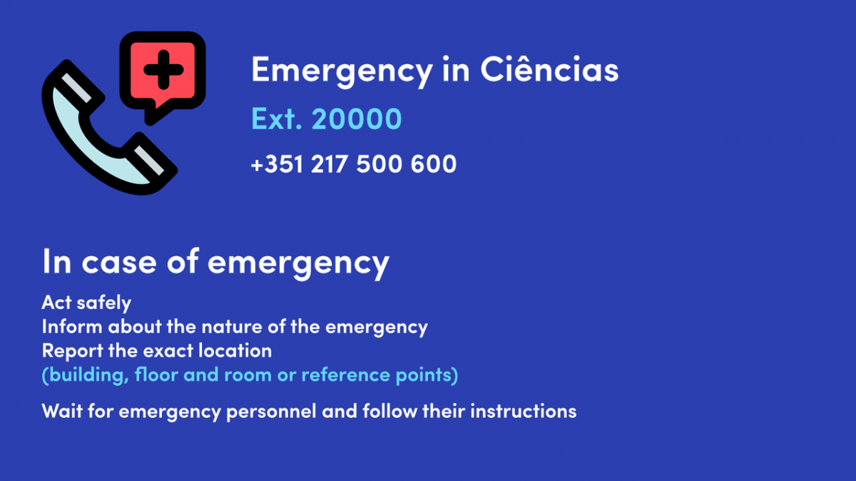 Emergency in Ciências