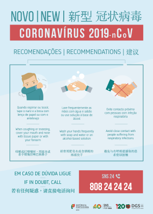Coronavirus: general recommendations