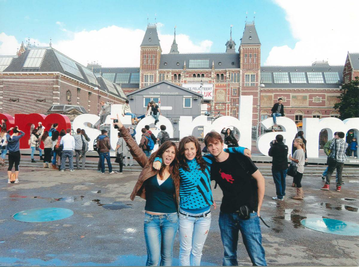 Students in Amsterdam