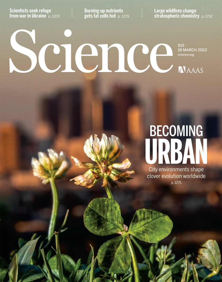 capa da revista Science