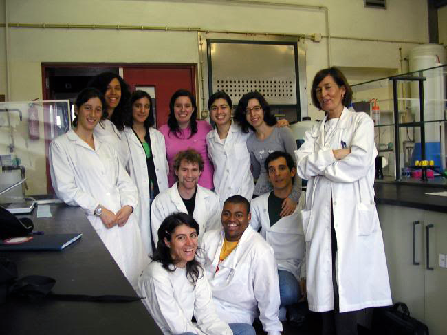 Sara Carvalhal com colegas e professora Margarida