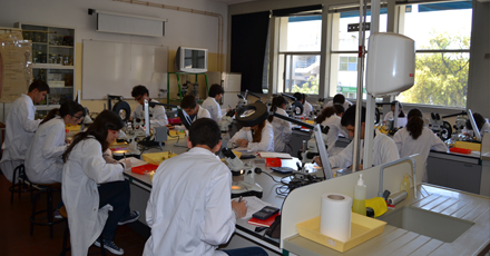 Laboratório dos Departamentos de Biologia da Faculdade de Ciências da ULisboa