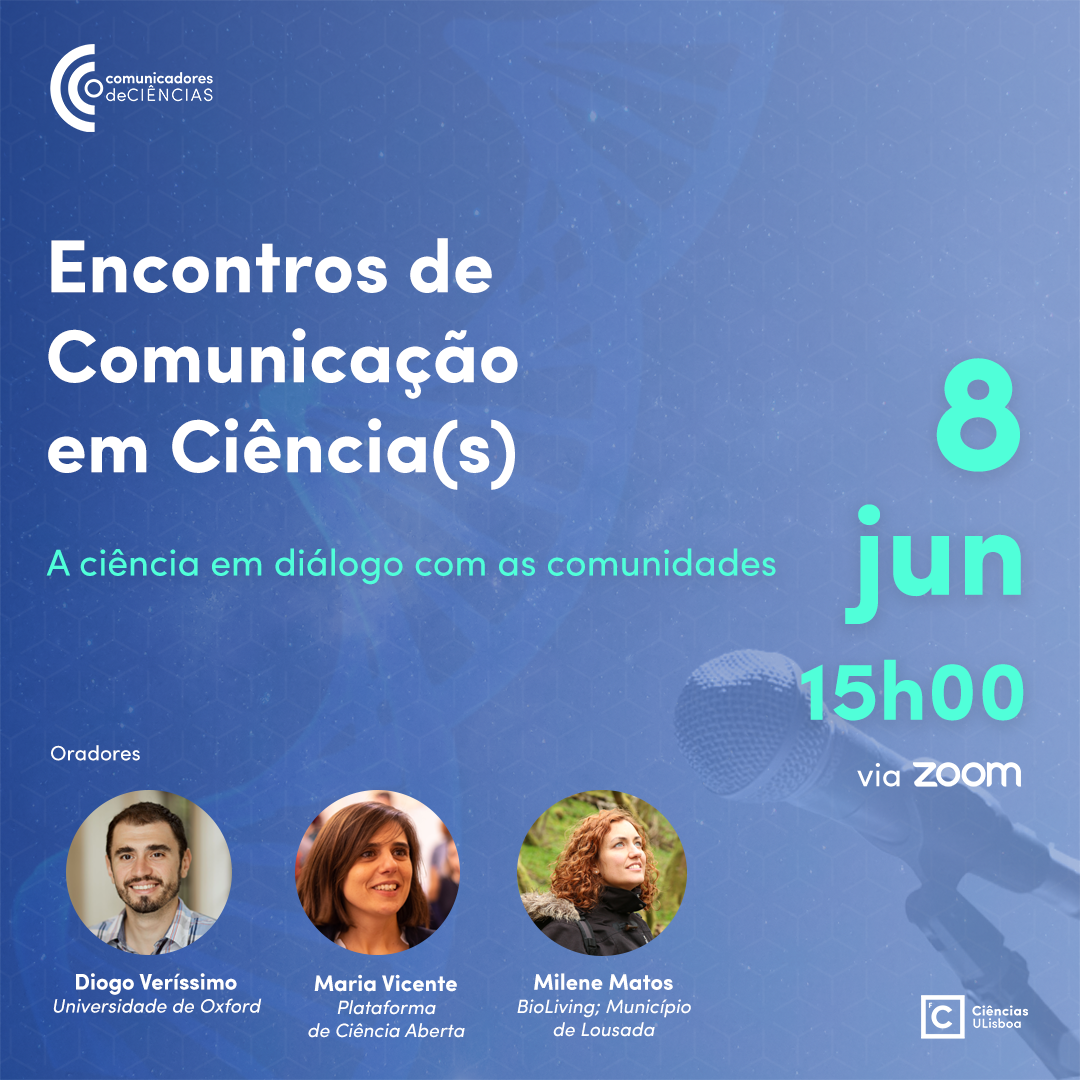 Encontro de Comunicação em Ciência(s) - 8 de junho de 2022