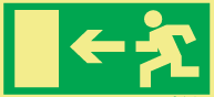 Logótipo de saída de emergência