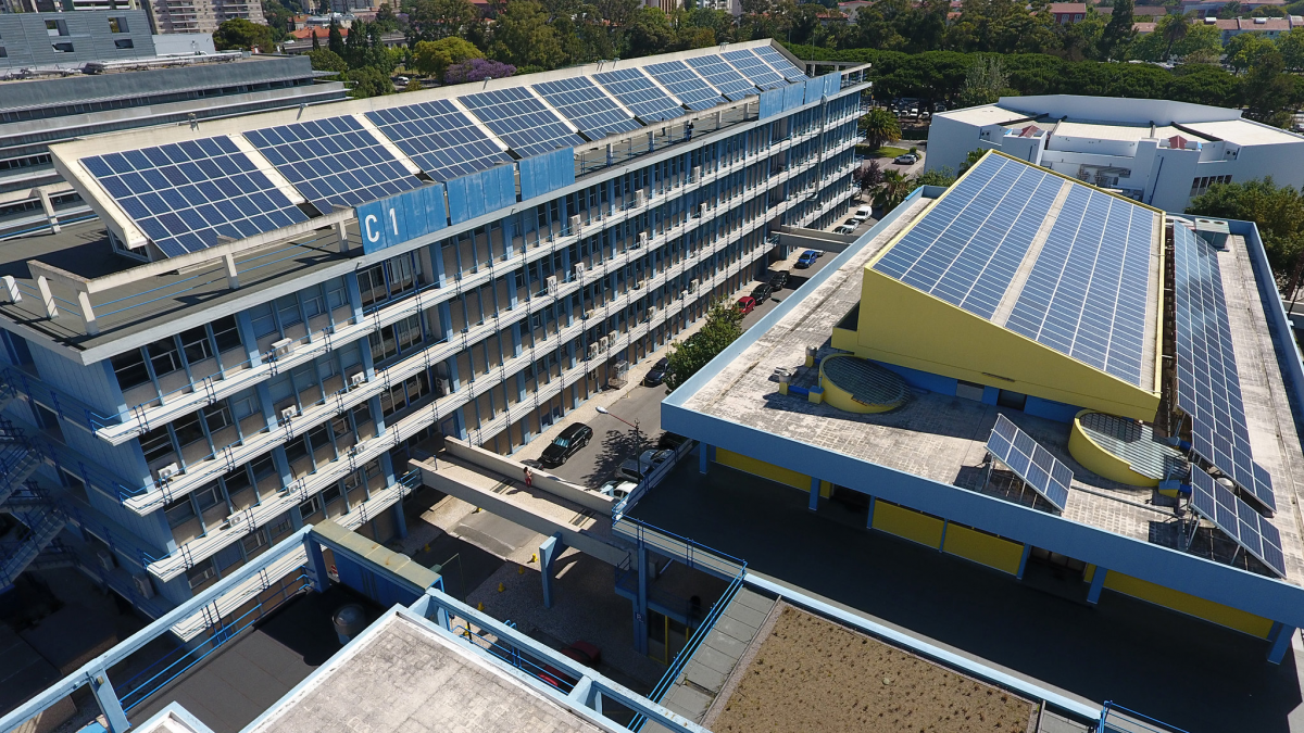 Central de Minigeração fotovoltaica – os telhados da FCUL