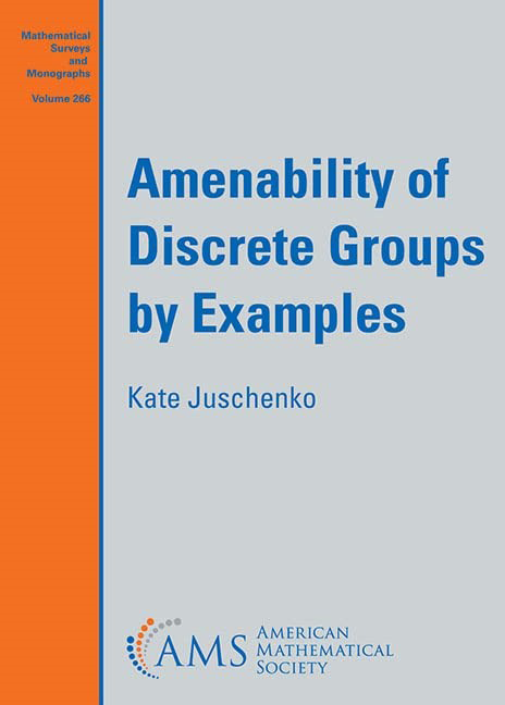 Capa "Amenability of Discrete Groups by Examples"