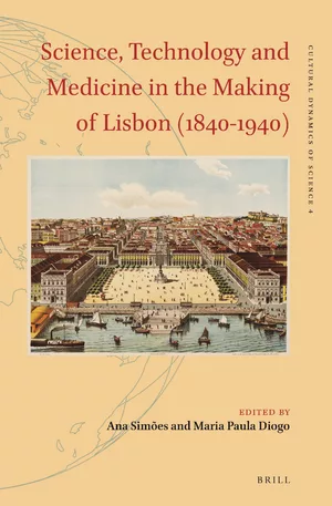 Capa do livro "Science, Technology and Medicine in the Making of Lisbon (1840–1940)"