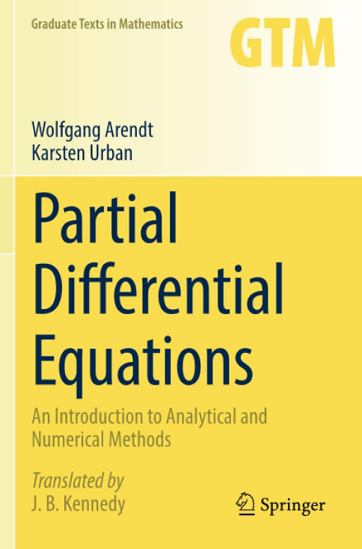 Capa "Partial Differential Equations"