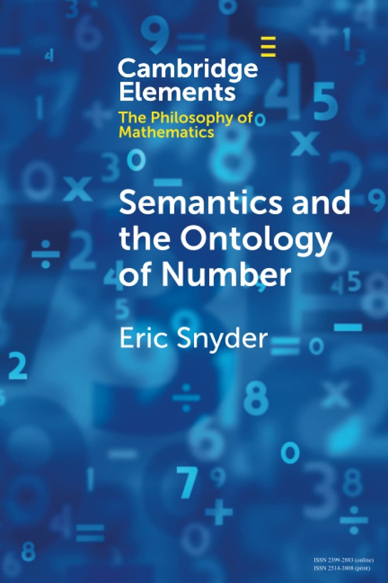 Capa "Semantics and the Ontology of Number"