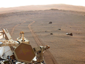 imagem do Perserverance em Marte
