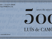 Título "Luís de Camões: 500 anos do nascimento"