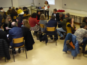 Reunião de coconstrução das Rotas da Caravana AgroEcológica no Instituto Politécnico de Viseu, em janeiro de 2020