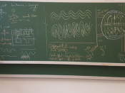 Rui Pita Perdigão numa sala da aula