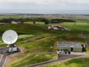 Estação RAEGE Santa Maria, Açores. A estação alberga um conjunto de equipamentos que nos permite estudar o nosso planeta através de tecnologia espacial.