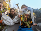 Inauguração de Keyhole Garden 