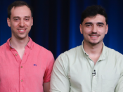 Bernardo Ferreira e Bruno Cotrim foram premiados com o projeto ArchiveChain