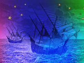 Representação de navios do tempo dos Descobrimentos