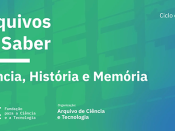Título do ciclo e logótipo da FCT