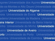 Composição com os nomes das Universidades participantes
