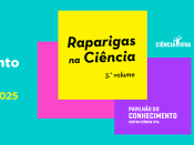 Título/data/local do evento e logótipo Ciência Viva