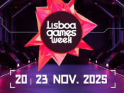 Logótipo e datas da Lisboa Games Week 2025