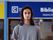 Rafael Hipólito está a tirar o mestrado de matemática