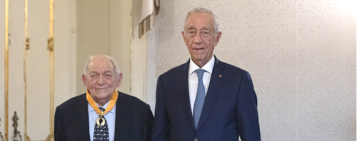 Galopim de Carvalho e Marcelo Rebelo de Sousa