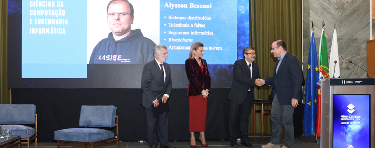 Alysson Bessani e membros da ULisboa e CGD