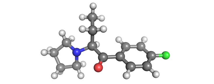 Modelo molecular da 4F-PBP