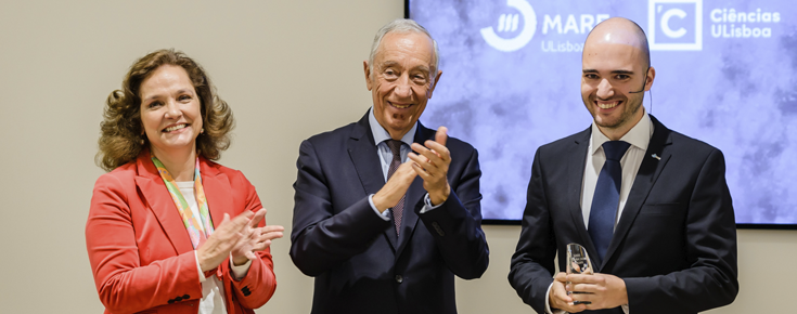 Membro da FLAD, Marcelo Rebelo de Sousa e José Ricardo Paula