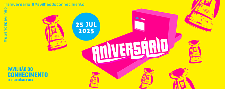 26.º Aniversário do Pavilhão do Conhecimento Título e data da iniciativa