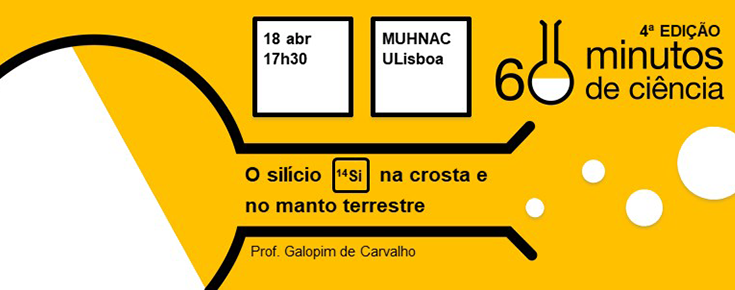 60 Minutos de Ciência "O silício na crosta e no manto terrestre"