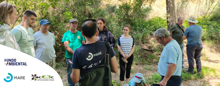 Filipe Ribeiro e Rui Rivaes, investigadores do MARE, asseguraram um financiamento de cerca de 74 000 euros para a contenção da perca-europeia na Reserva Natural da Malcata