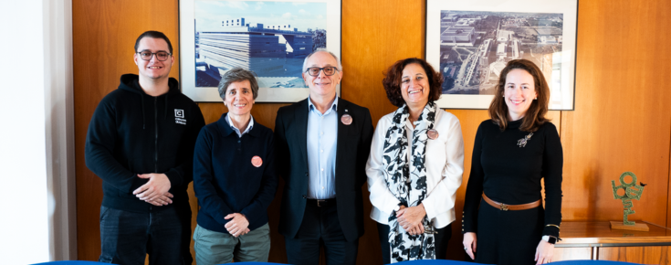Miguel Pinto, Cristina Lopes, Luís Carriço, Cristina Máguas e Ana Sofia Reboleira.