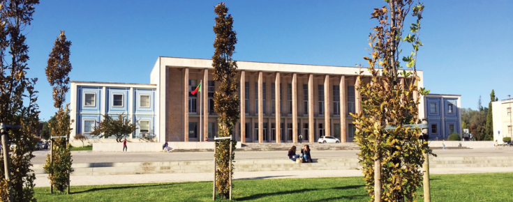 Ranking NTU: ULisboa reforça posição de destaque na ciência mundial Foto da Reitoria da ULisboa vista a partir da Alameda da Cidade Universitária.