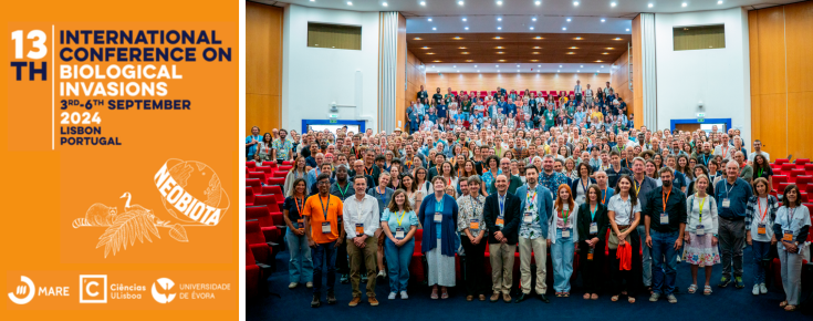 Congresso NEOBIOTA2024 'invade' CIÊNCIAS | Faculdade de Ciências da Universidade de Lisboa