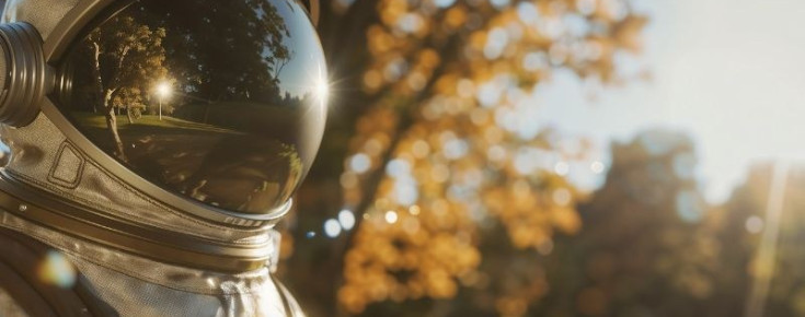 Candidaturas abertas para a 2.ª edição da Unite! Research School Um astronauta olha em frente num jardim ensolarado