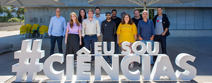 Quem é a Direção de Serviços Informáticos Foto da equipa da DSI de Ciências.
