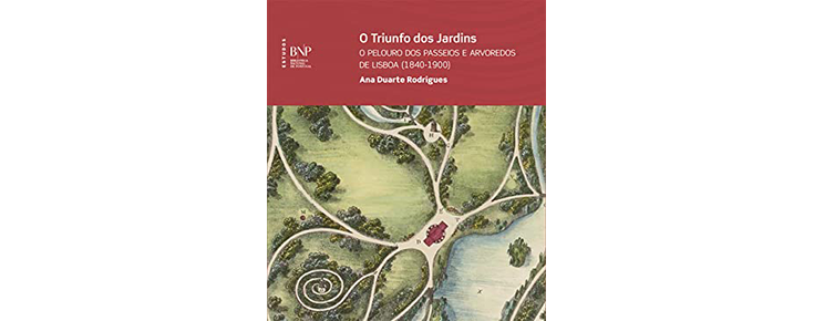 Capa do livro "O Triunfo dos Jardins"