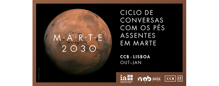 Marte 2030 - Ciclo de conversas com os pés assentes em Marte