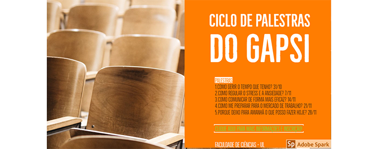 Ciclo de Palestras do GAPsi